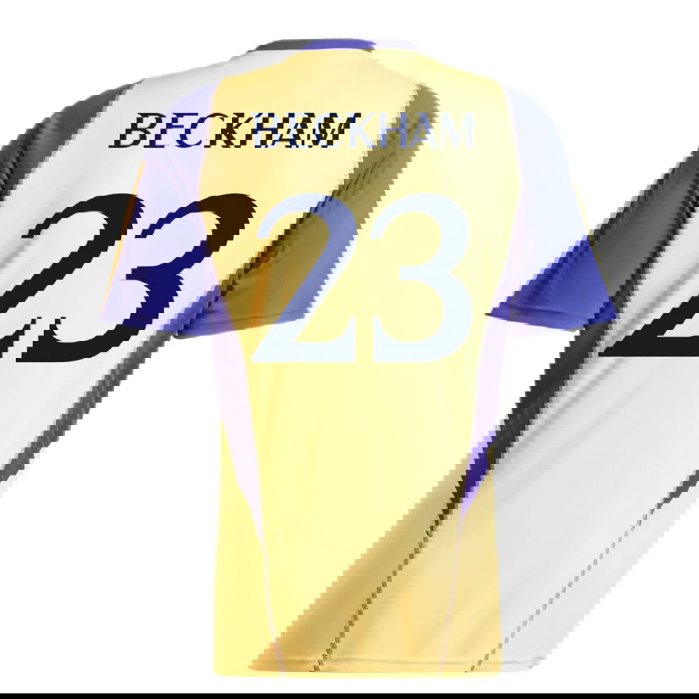 2023-2024 Real Madrid Training Shirt (Spark) (Beckham 23)