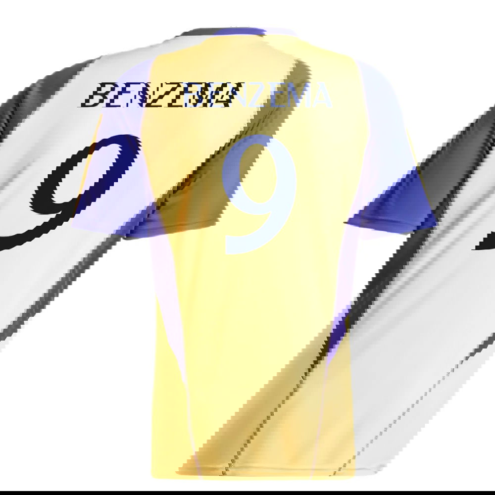 2023-2024 Real Madrid Training Shirt (Spark) (Benzema 9)