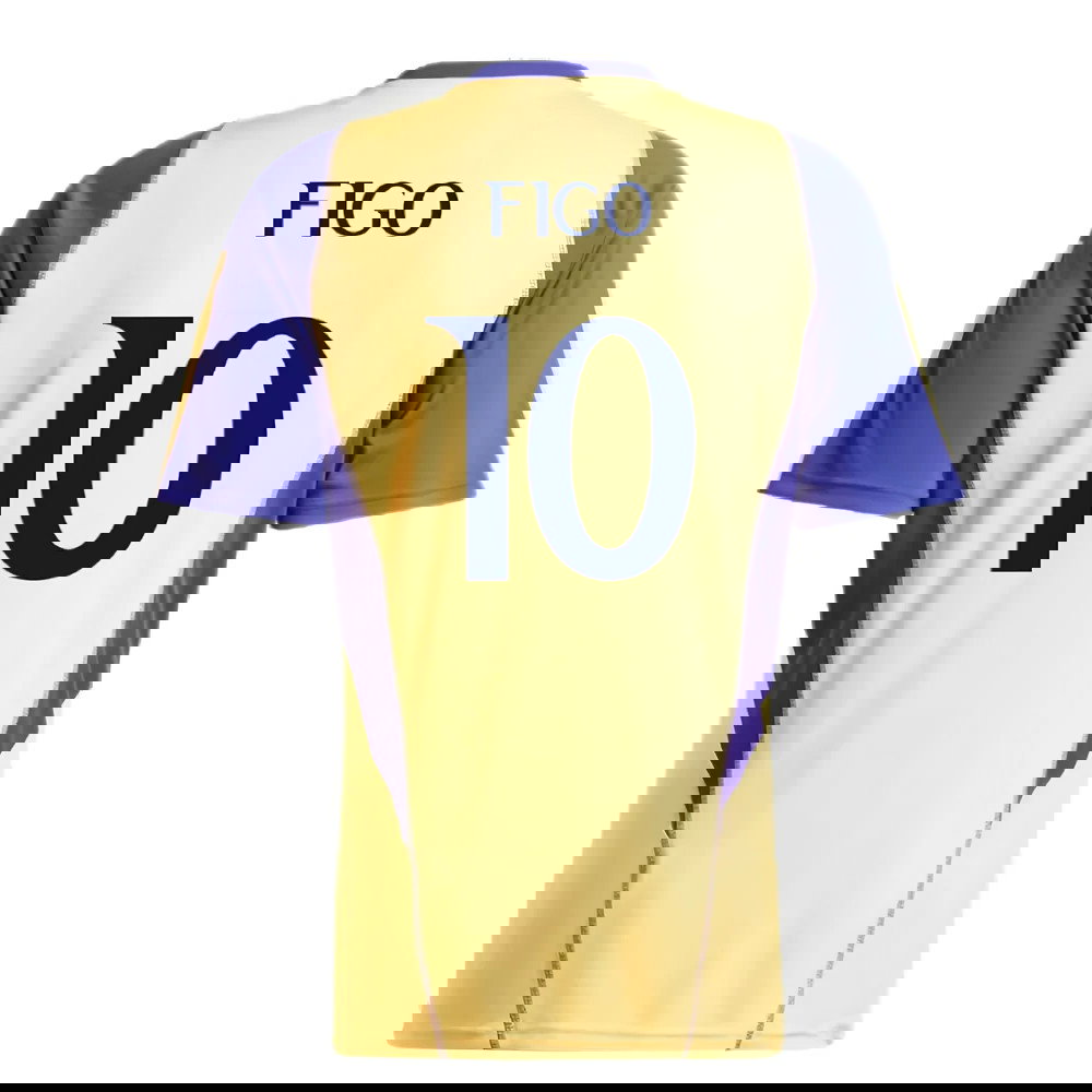 2023-2024 Real Madrid Training Shirt (Spark) (Figo 10)