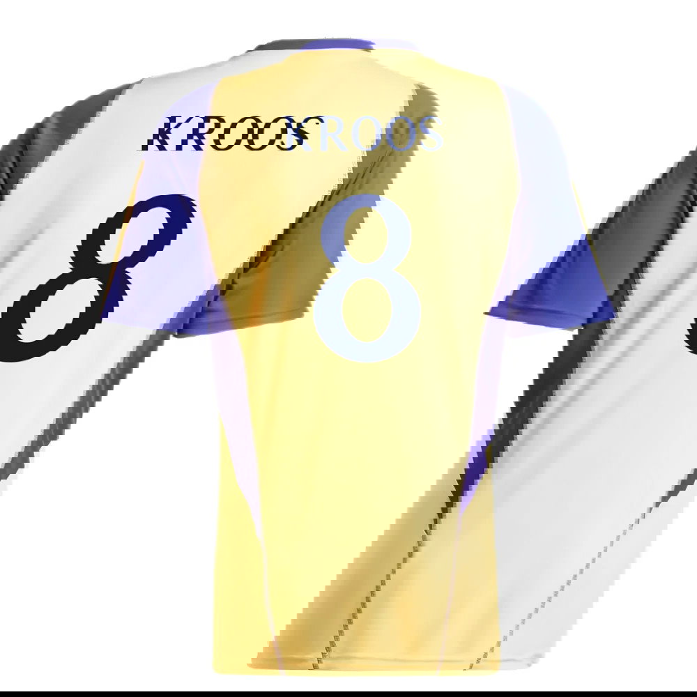 2023-2024 Real Madrid Training Shirt (Spark) (Kroos 8)