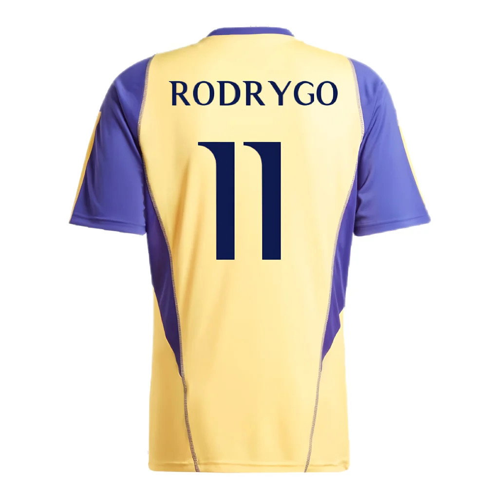 2023-2024 Real Madrid Training Shirt (Spark) (Rodrygo 11)