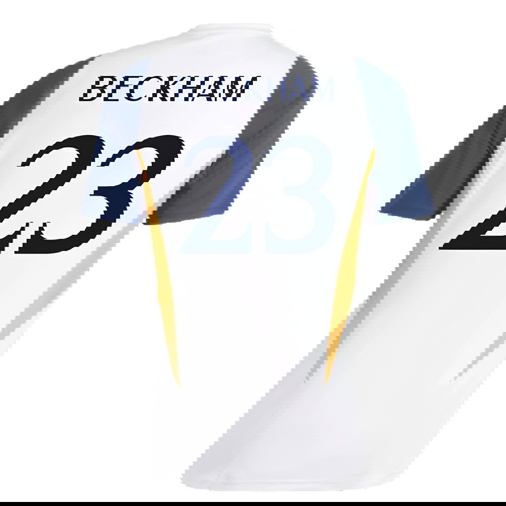 2023-2024 Real Madrid Training Shirt (White) (Beckham 23)