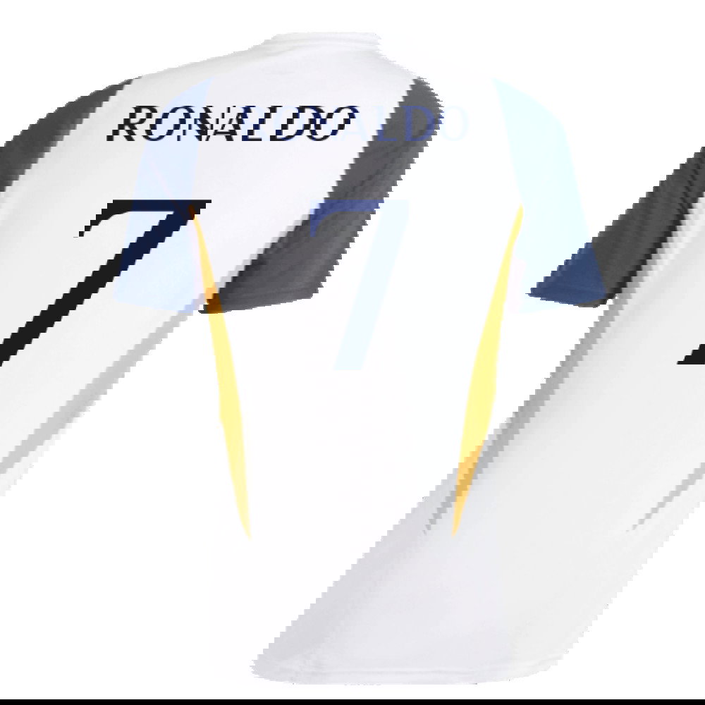 2023-2024 Real Madrid Training Shirt (White) (Ronaldo 7)