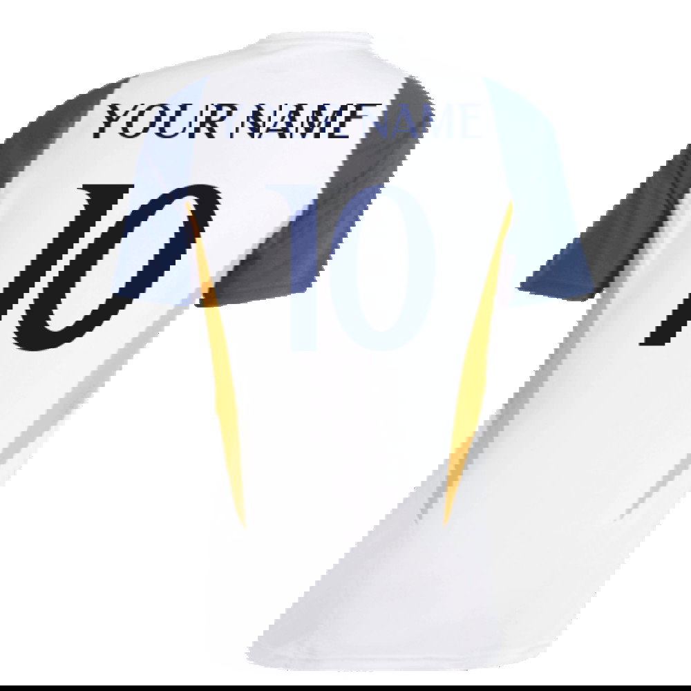 2023-2024 Real Madrid Training Shirt (White) (Your Name)
