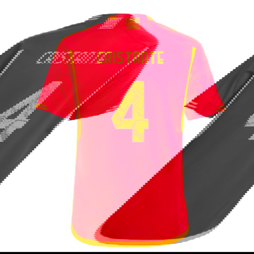2023-2024 Roma Home Shirt (Kids) (CRISTANTE 4)