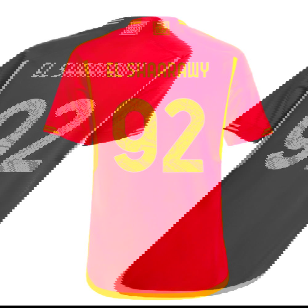 2023-2024 Roma Home Shirt (Kids) (EL SHAARAWY 92)