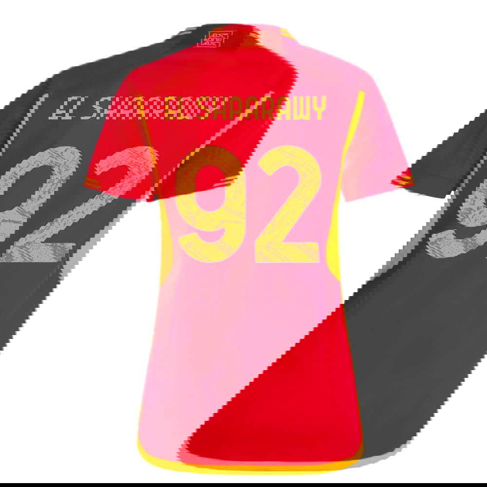 2023-2024 Roma Home Shirt (Ladies) (EL SHAARAWY 92)