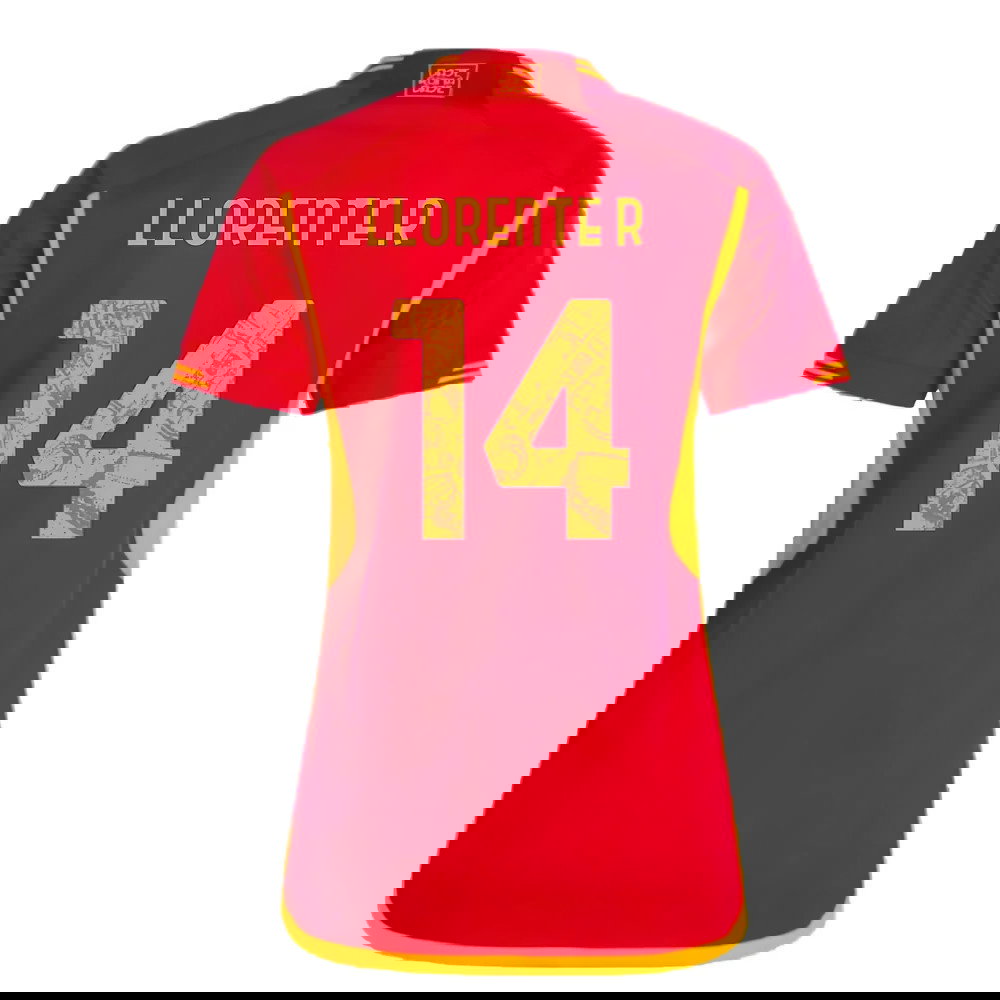 2023-2024 Roma Home Shirt (Ladies) (LLORENTE R 14)