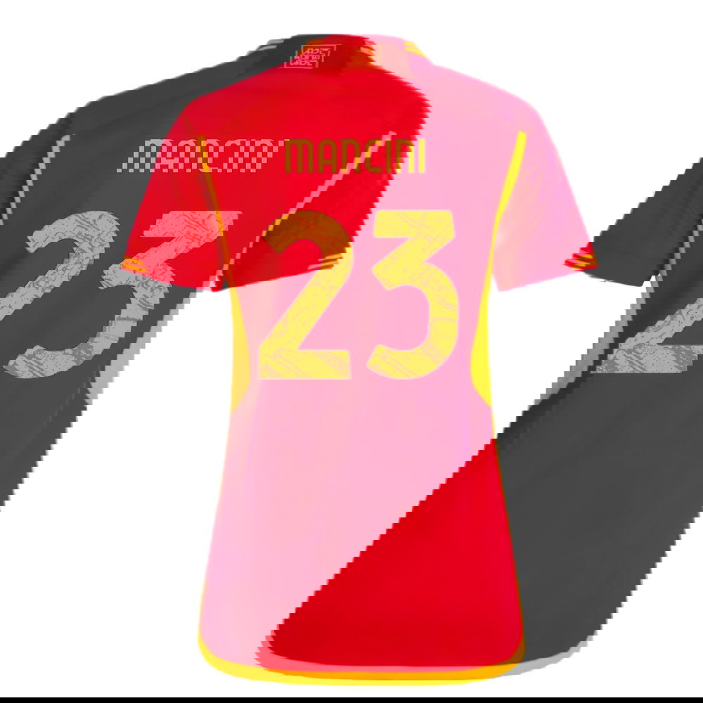 2023-2024 Roma Home Shirt (Ladies) (MANCINI 23)