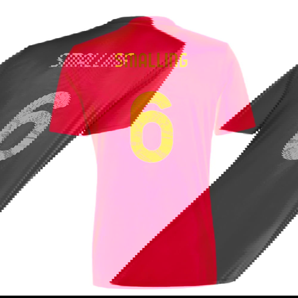 2023-2024 Roma Icon Pre-Match Shirt (Red) (SMALLING 6)