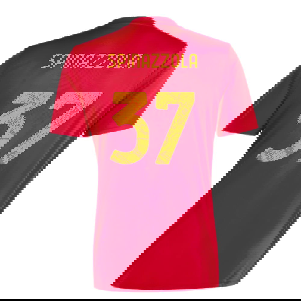 2023-2024 Roma Icon Pre-Match Shirt (Red) (SPINAZZOLA 37)