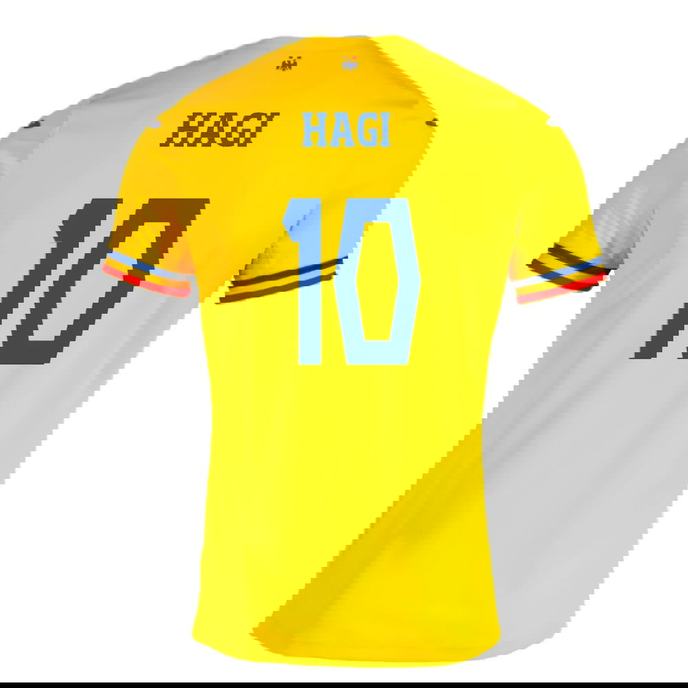 2023-2024 Romania Home Shirt (HAGI 10)