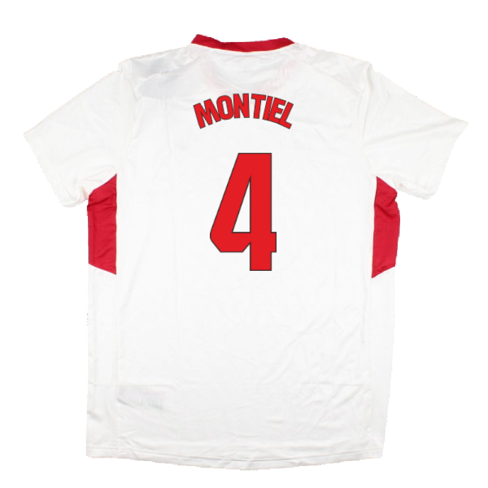 2023-2024 Sevilla Home Matchday Tee (White) (Montiel 4)