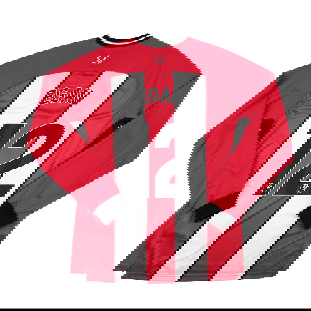 2023-2024 Sheffield United Home Long Sleeve Shirt (Egan 12)