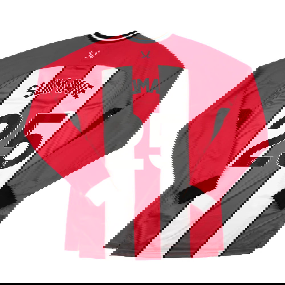 2023-2024 Sheffield United Home Long Sleeve Shirt (Slimane 25)