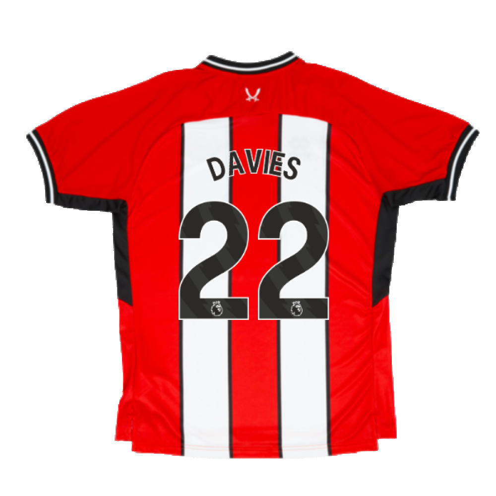2023-2024 Sheffield United Home Shirt (Davies 22)