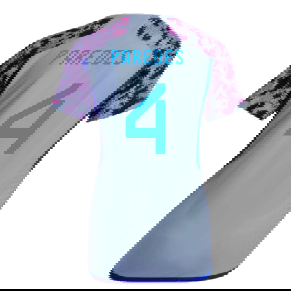 2023-2024 Spain Authentic Away Jersey - Ladies (Paredes 4)