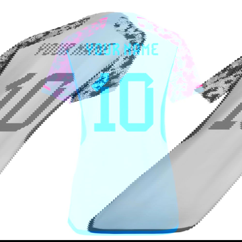 2023-2024 Spain Away Shirt (Ladies) (Your Name)