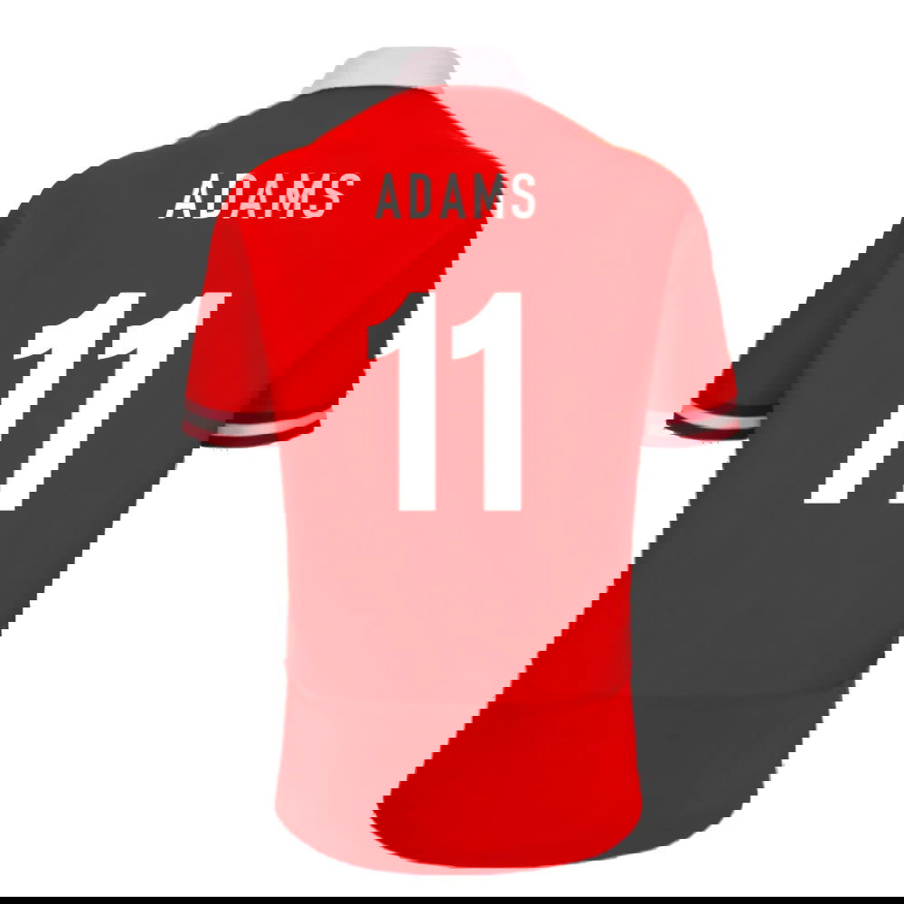 2023-2024 Wales Rugby Home Cotton Shirt (Adams 11)