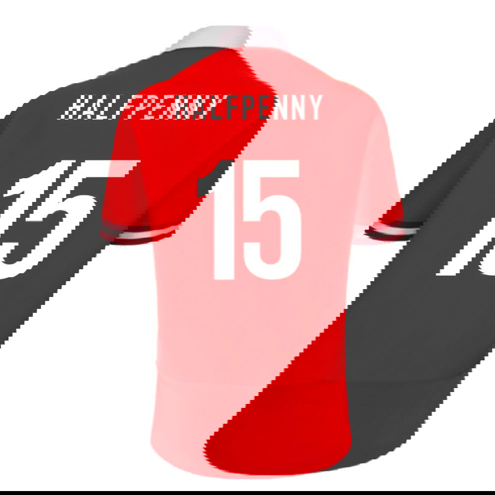 2023-2024 Wales Rugby Home Cotton Shirt (Halfpenny 15)