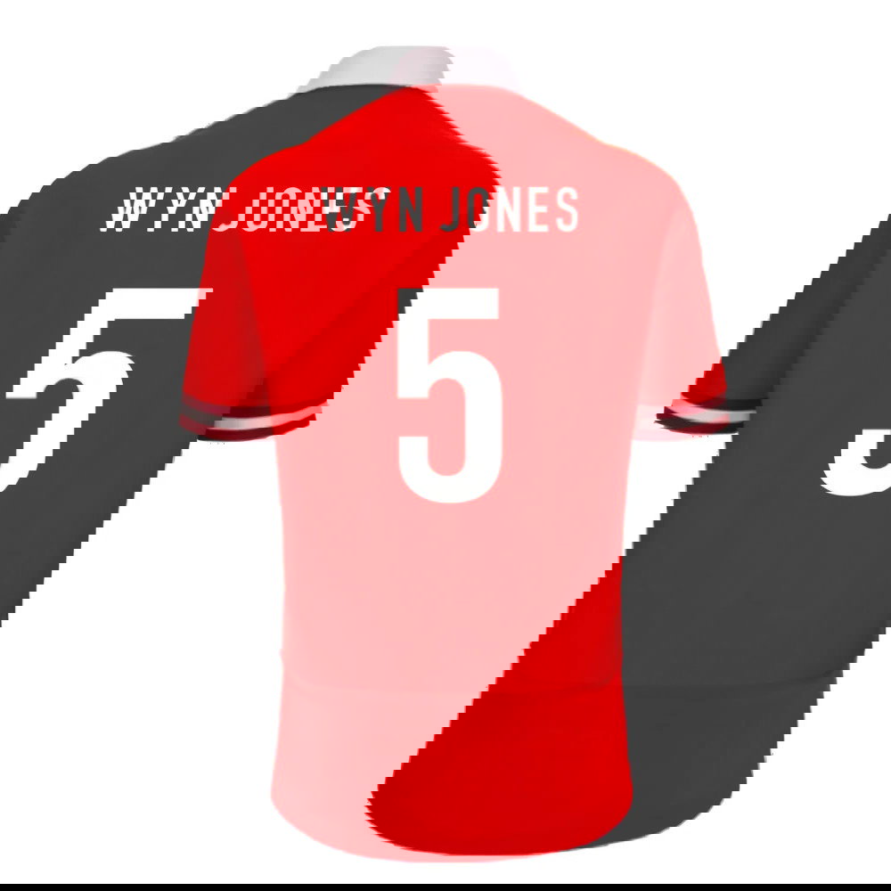 2023-2024 Wales Rugby Home Cotton Shirt (Wyn Jones 5)