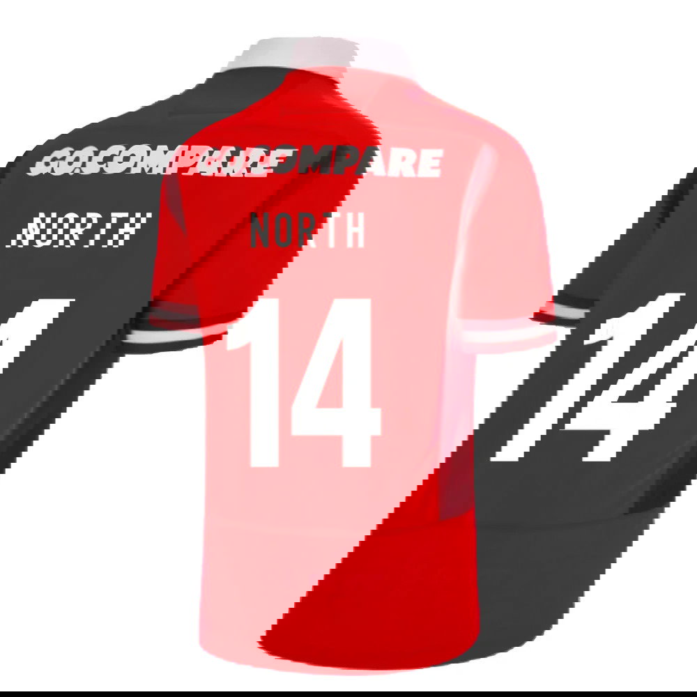 2023-2024 Wales Rugby WRU Home Poly Shirt (North 14)