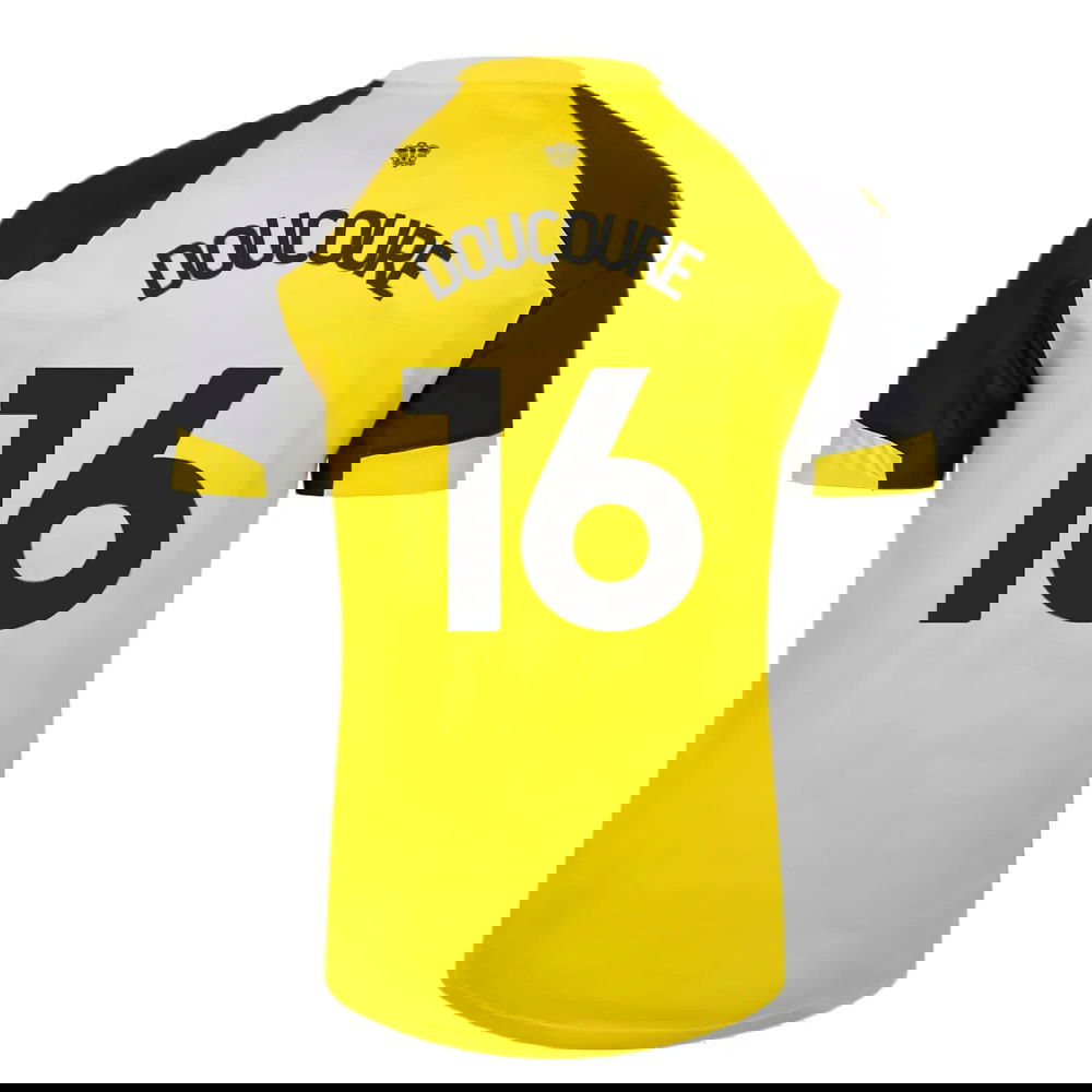 2023-2024 Watford Home Shirt (no sponsor) (Doucoure 16)