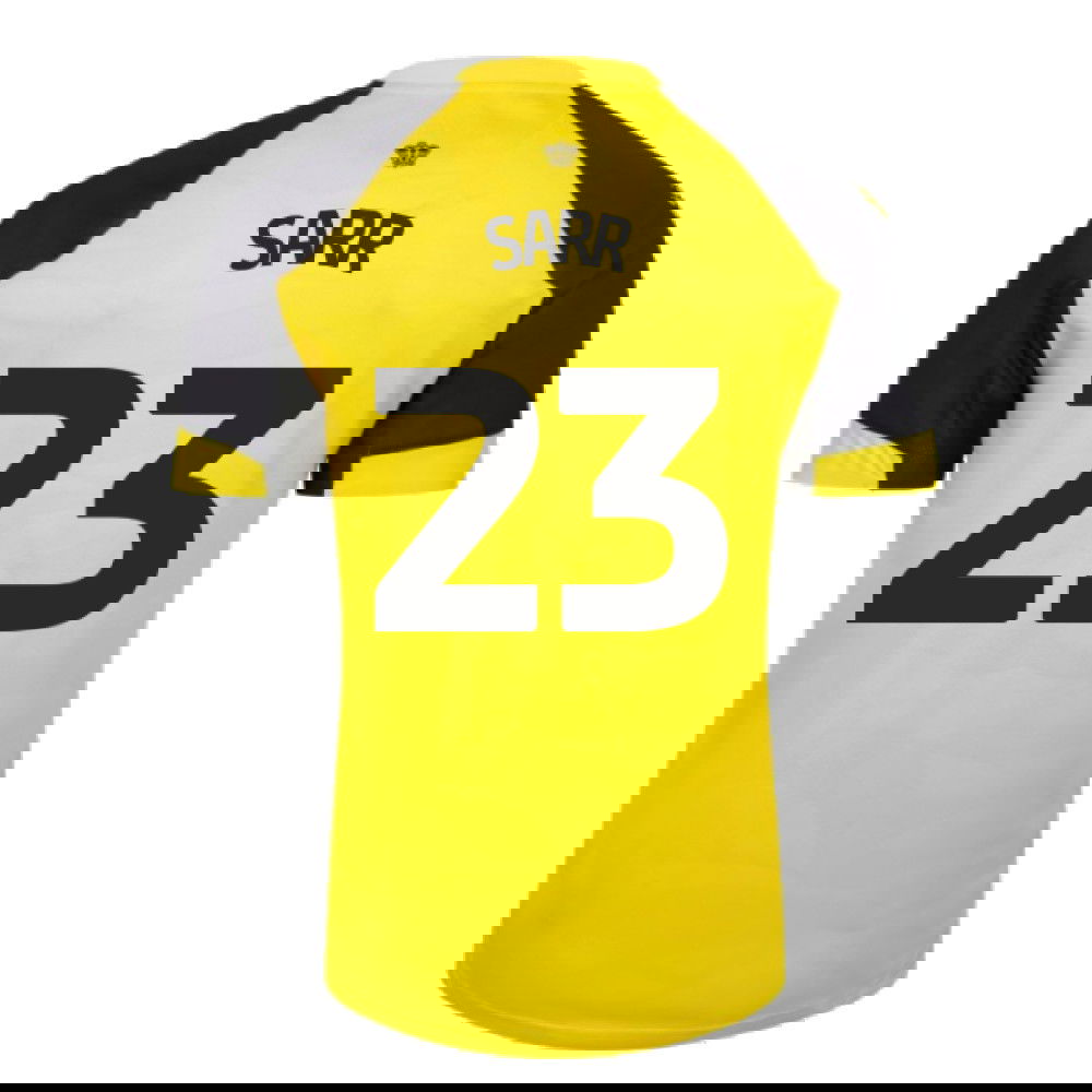 2023-2024 Watford Home Shirt (no sponsor) (Sarr 23)