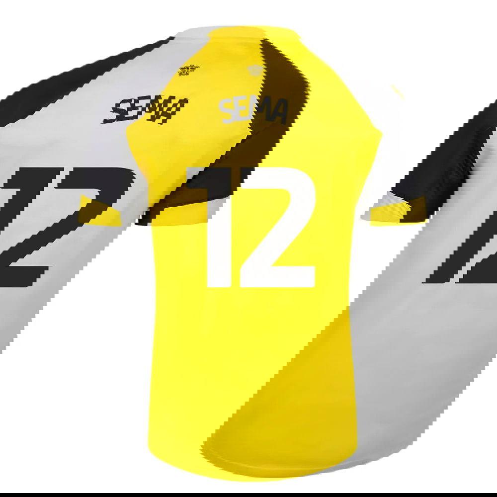 2023-2024 Watford Home Shirt (no sponsor) (Sema 12)