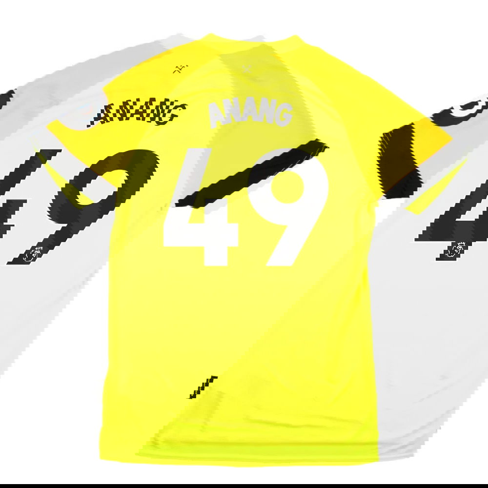 2023-2024 West Ham Change Goalkeeper Shirt (Yellow) (Anang 49)