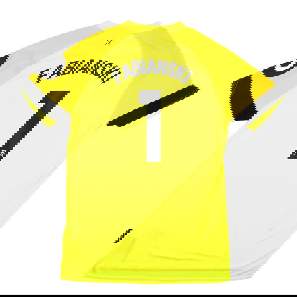 2023-2024 West Ham Change Goalkeeper Shirt (Yellow) (Fabianski 1)