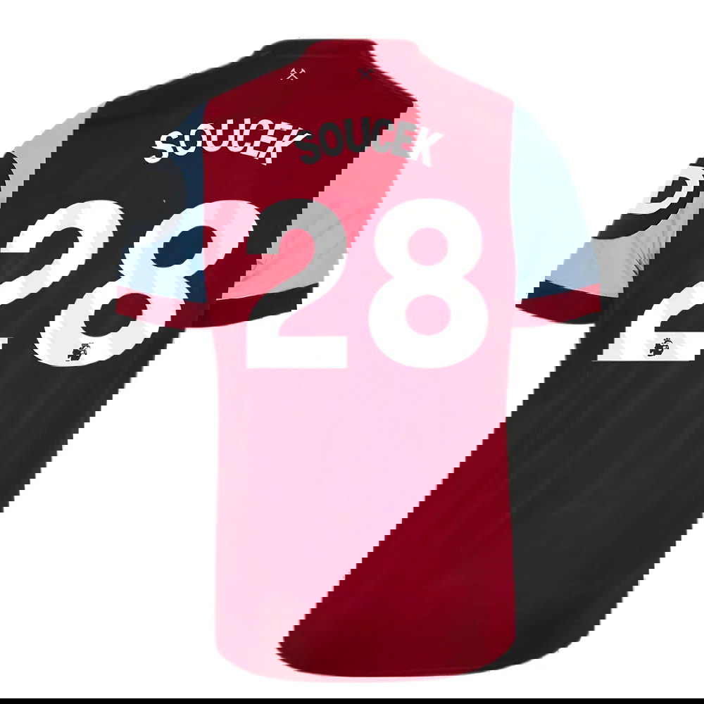 2023-2024 West Ham Home Shirt (Kids) (SOUCEK 28)