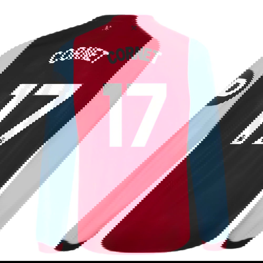 2023-2024 West Ham Long Sleeve Home Shirt (CORNET 17)