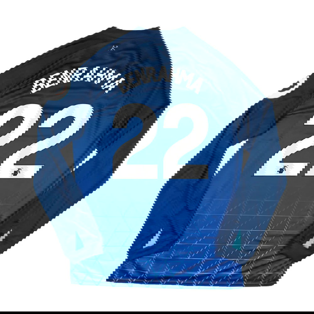 2023-2024 West Ham Long Sleeve Third Shirt (BENRAHMA 22)