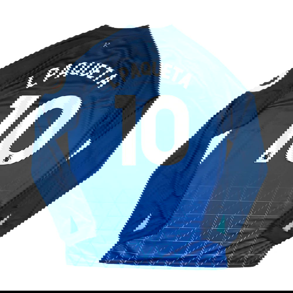 2023-2024 West Ham Long Sleeve Third Shirt (L PAQUETA 10)