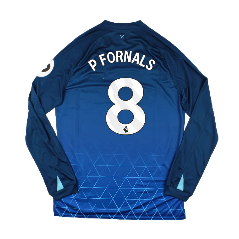 2023-2024 West Ham Long Sleeve Third Shirt (P FORNALS 8)