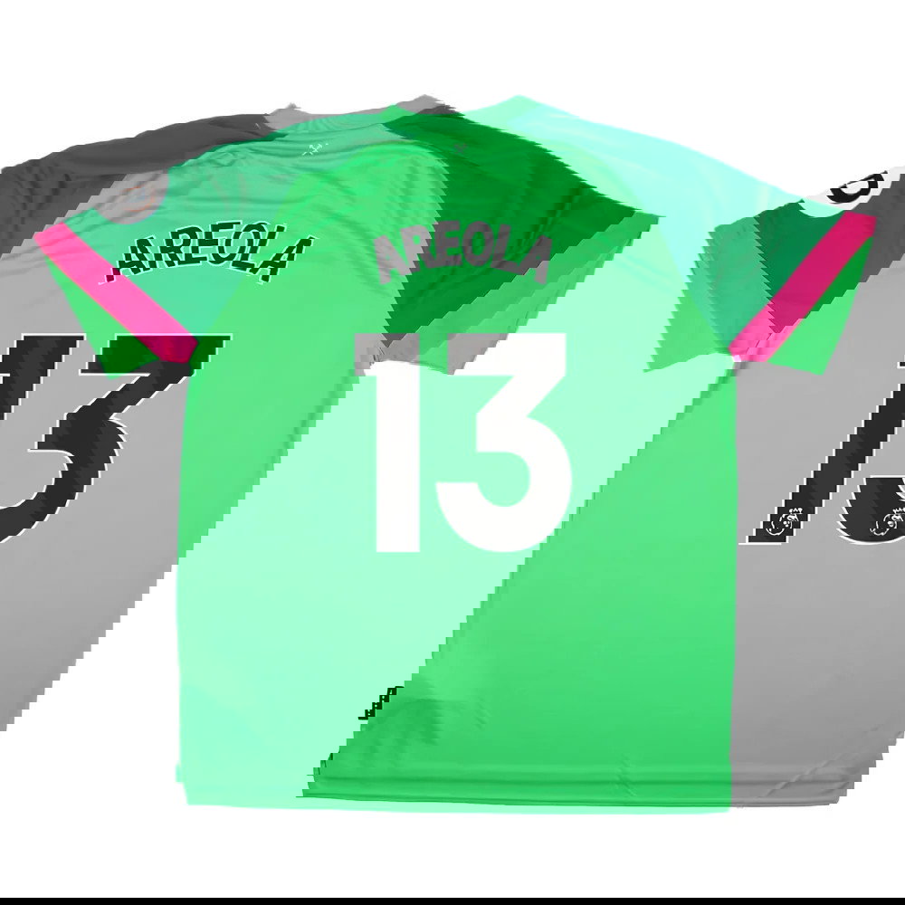 2023-2024 West Ham SS Home Goalkeeper Shirt (Green) (Areola 13)