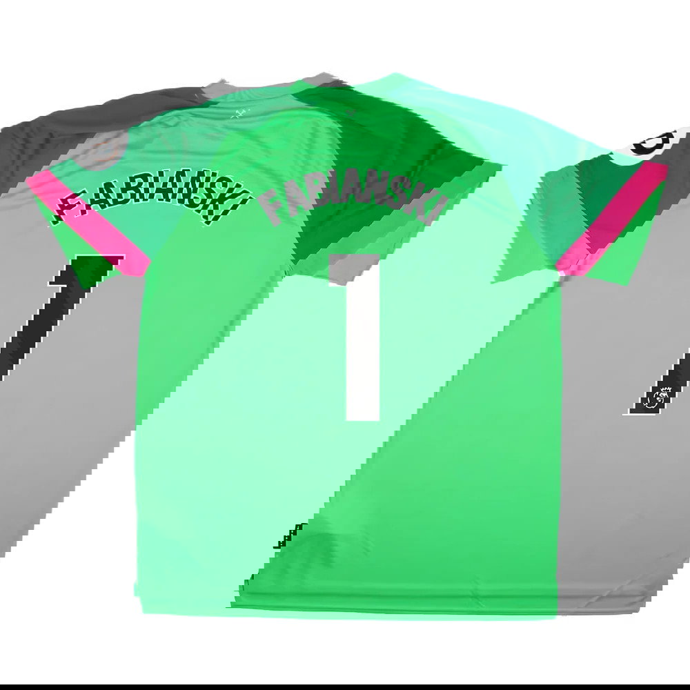 2023-2024 West Ham SS Home Goalkeeper Shirt (Green) (Fabianski 1)