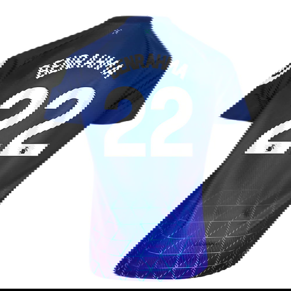 2023-2024 West Ham Third Shirt (Kids) (BENRAHMA 22)