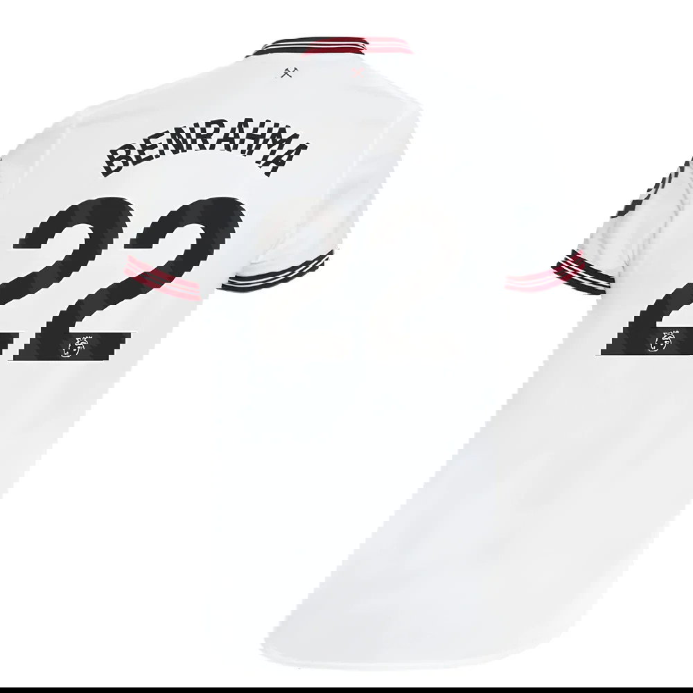 2023-2024 West Ham United Away Shirt (Kids) (BENRAHMA 22)