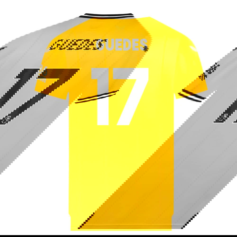 2023-2024 Wolves Home Shirt (GUEDES 17)