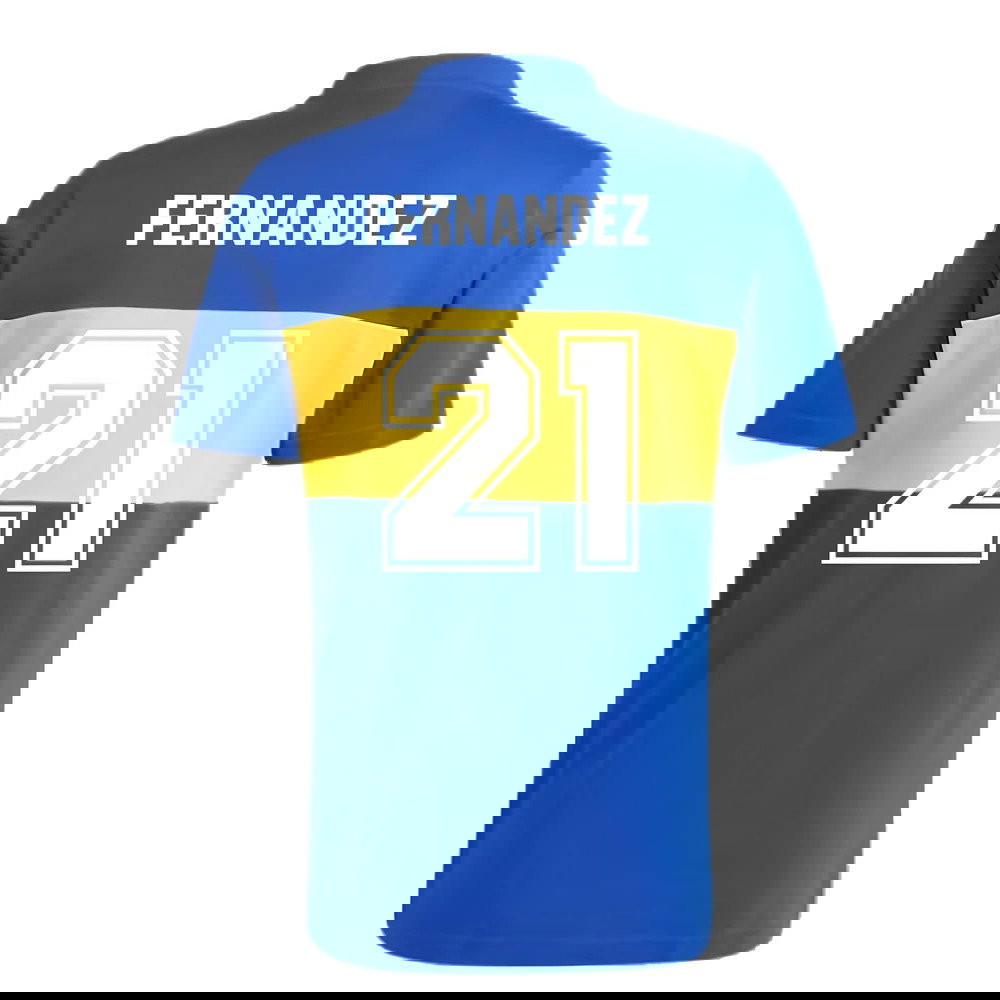 2023 Boca Juniors History Jersey (Fernandez 21)