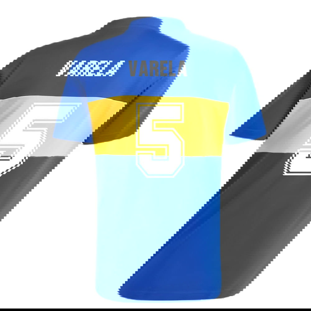 2023 Boca Juniors History Jersey (Varela 5)