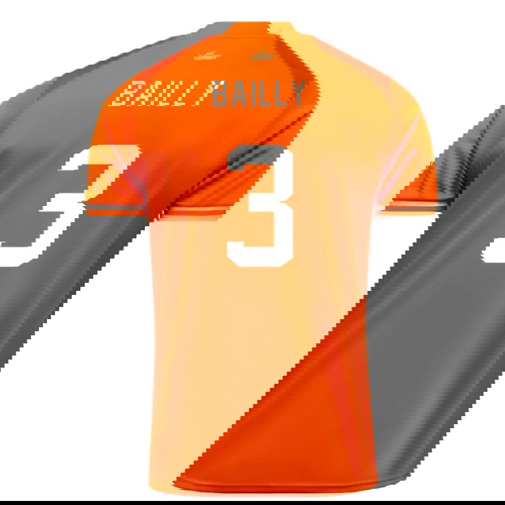 2023 Ivory Coast Home AFCON Winner Shirt (Bailly 3)