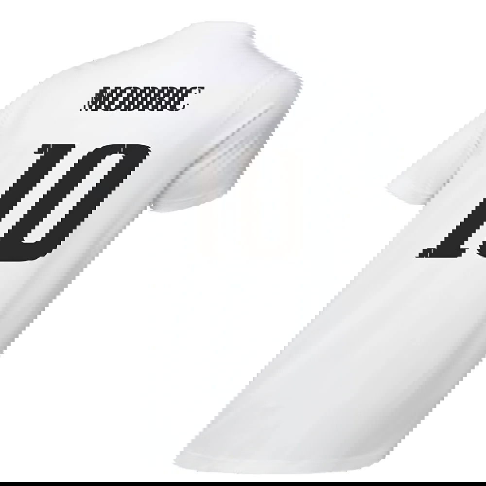 2023 Real Madrid Graphic Tee (White) (MODRIC 10)