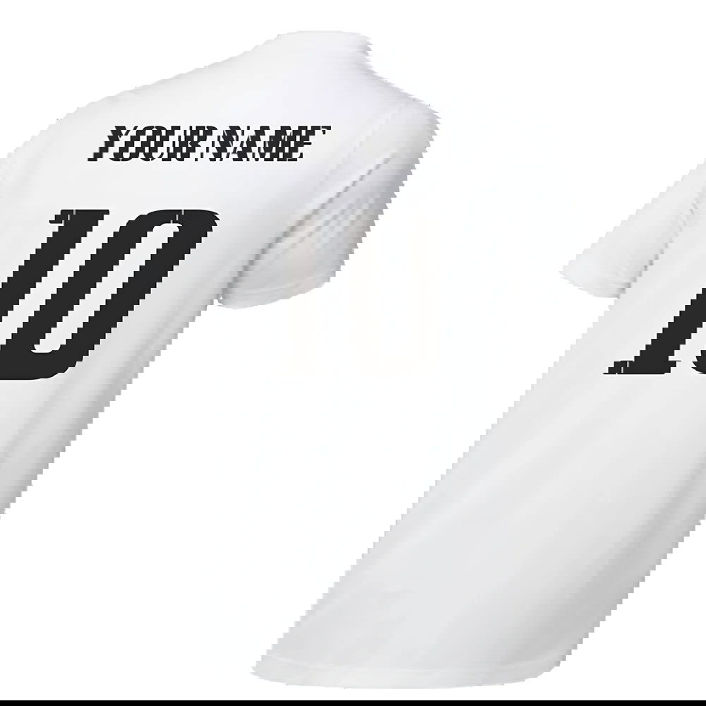 2023 Real Madrid Graphic Tee (White) (Your Name)