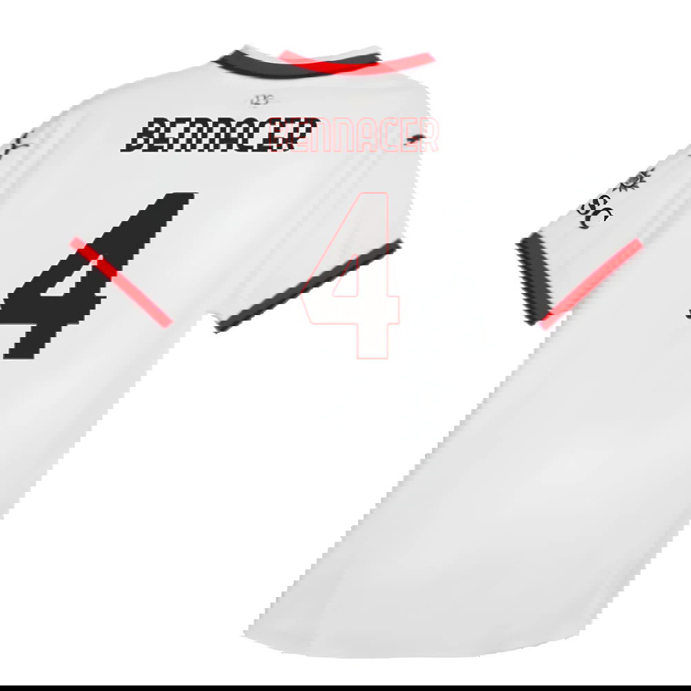 2024-2025 AC Milan Away Authentic Shirt (Bennacer 4)