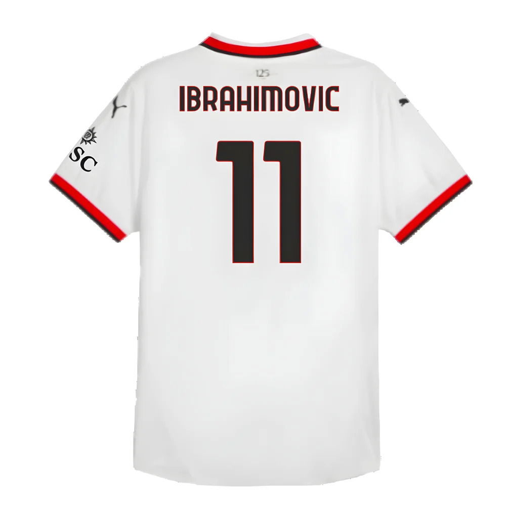 2024-2025 AC Milan Away Authentic Shirt (Ibrahimovic 11)