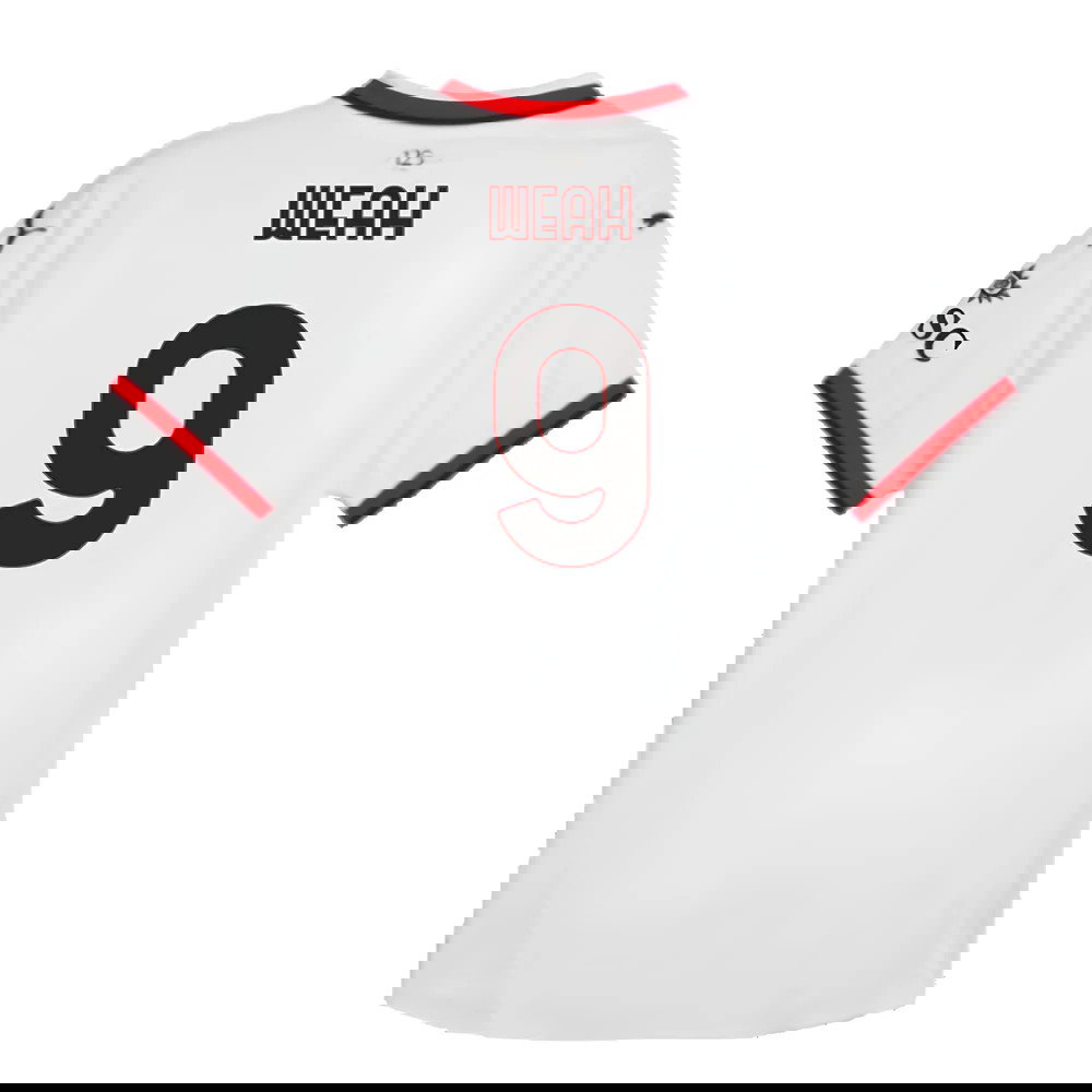 2024-2025 AC Milan Away Authentic Shirt (Weah 9)