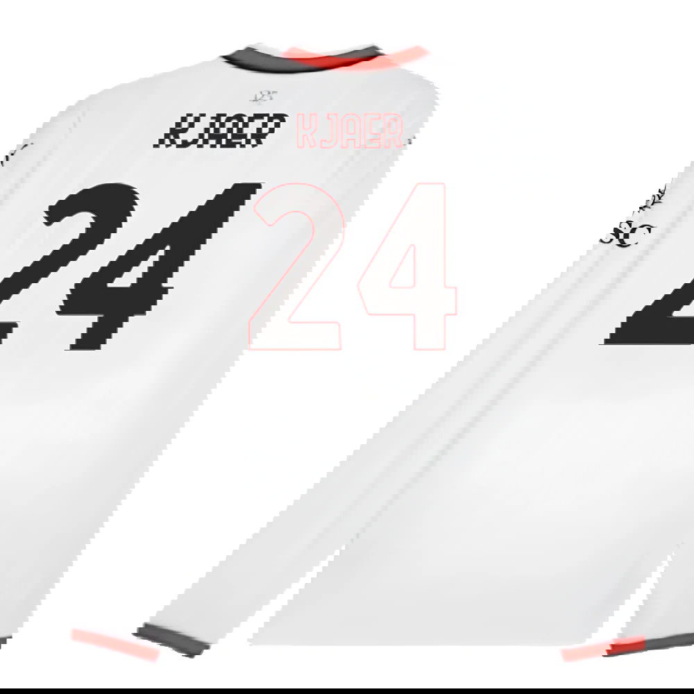 2024-2025 AC Milan Away Long Sleeve Shirt (Kjaer 24)